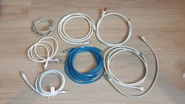 7x Ethernet‑Kabel (Kategorien Cat. 5, 5e, 6, 6a)